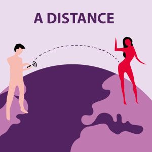 Sextoy connecté pour couple séparé par la distance